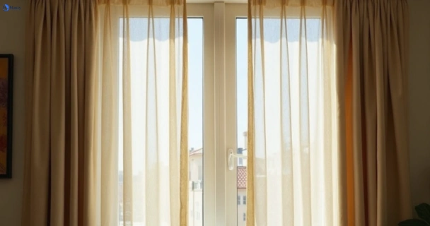 Dull dusty drapes in pitt-town-bottoms-nsw before professional cleaning
